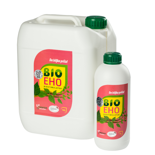 Pakovanja preparata BioEho jedno od 5l i drugo zapremine 1l