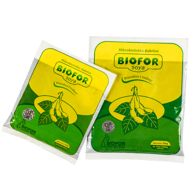 Dva pakovanja proizvoda Biofor Soya