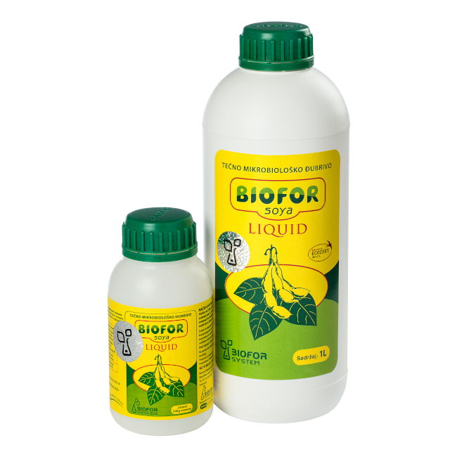 Dva pakovanja proizvoda Biofor Soya liquid različite zapremine